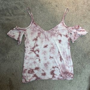 American Eagle Cold Shoulder Tee